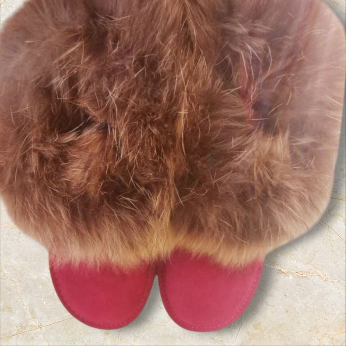 Śniegowce ocieplane skóra naturalna zamszowa