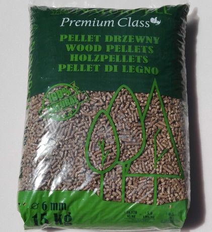 Pellet drzewny premium class dąb - jesion