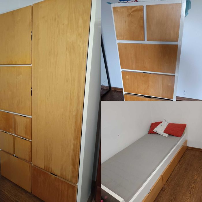 Zestaw mebli do sypialni IKEA