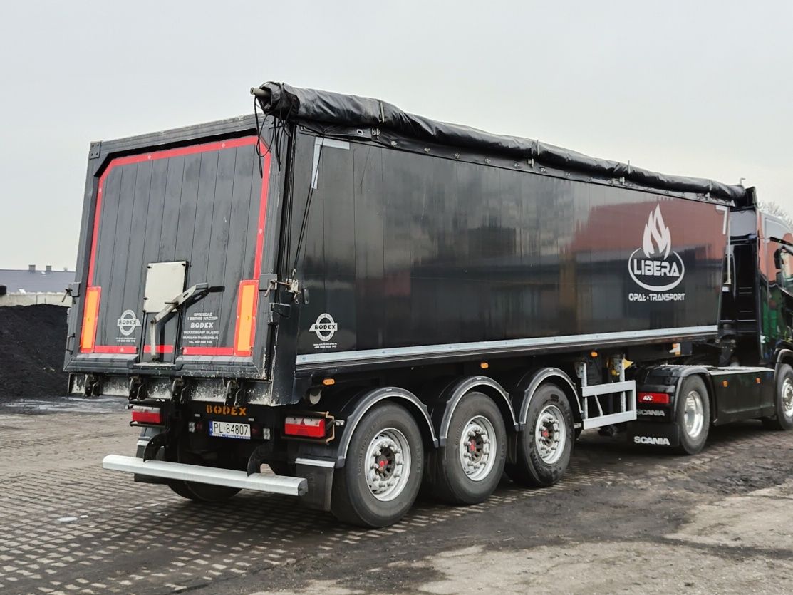 Naczepa wywrotka Bodex aluminiowa 2022r 40m3 SAF tarcza 1 właściciel