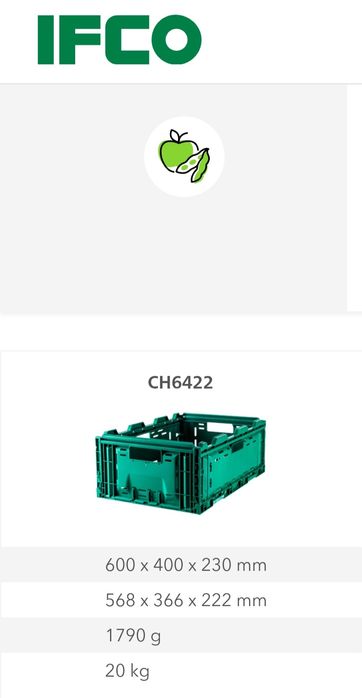 Caixas plásticas desmontáveis