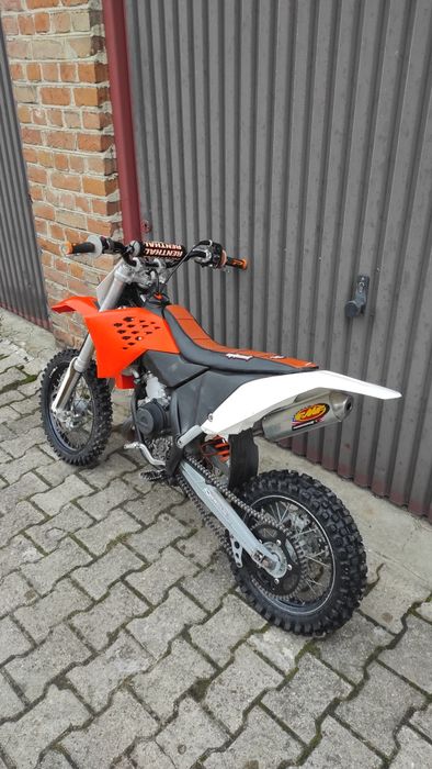 KTM SX65 kask Kenny buty AXO