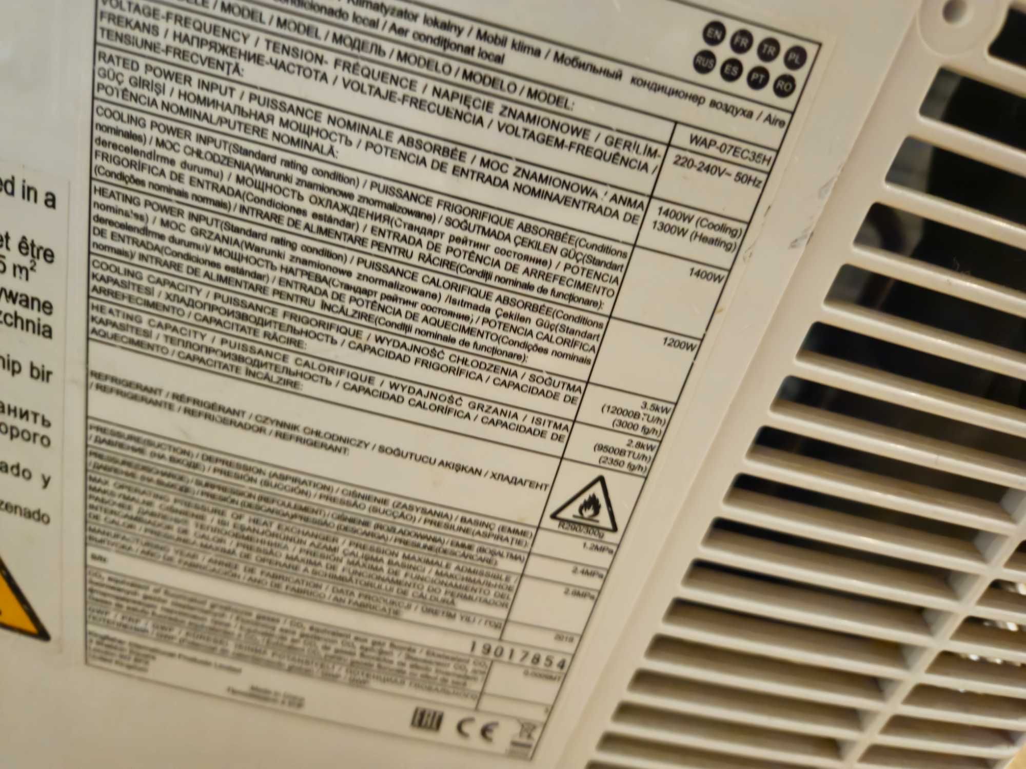 klimatyzator i osuszacz pokojowy w jednym