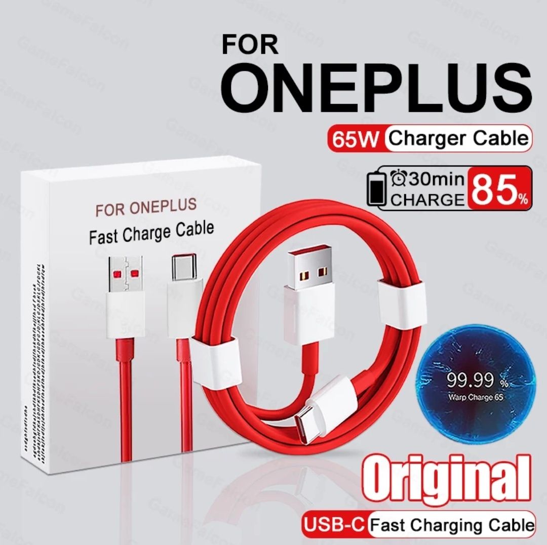 Cabo USB C para OnePlus 65W