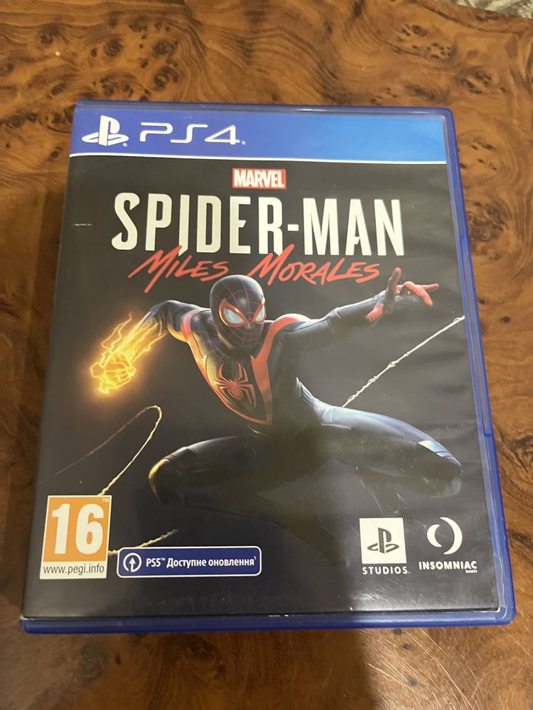 Miles Morales на ps 4(ru)