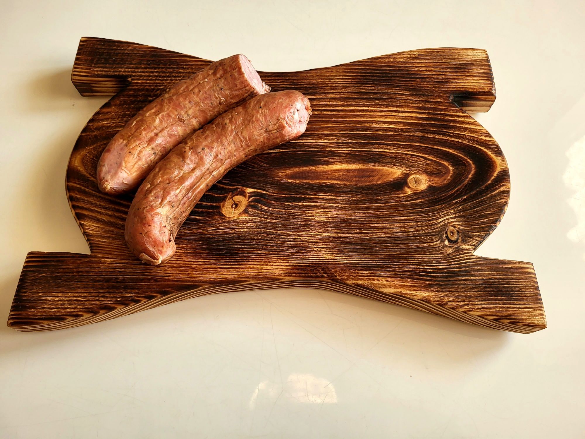 Korytka biesiadne na grilla mięso talerze drewniane do podawania