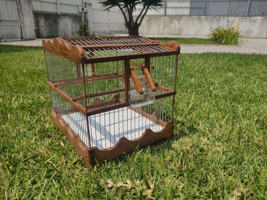 Gaiola artesanal ondulada