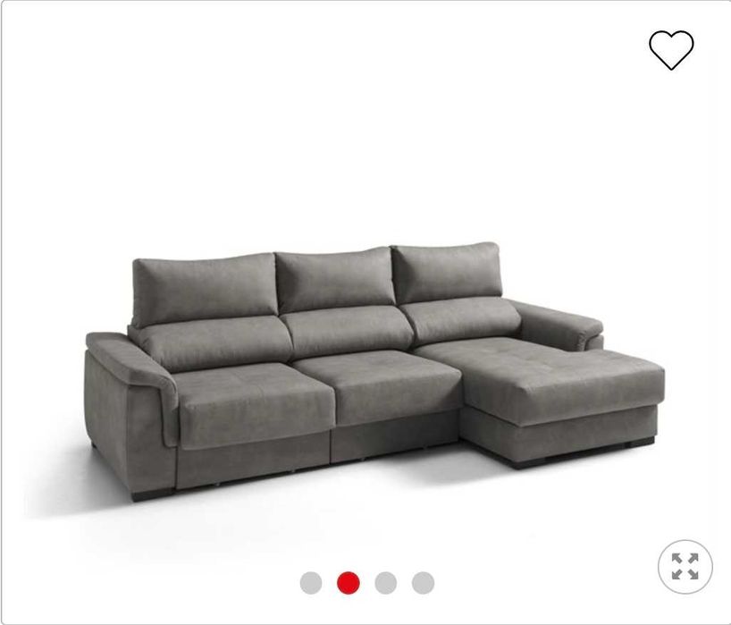 Vendo sofá Chaise Longue como NOVO