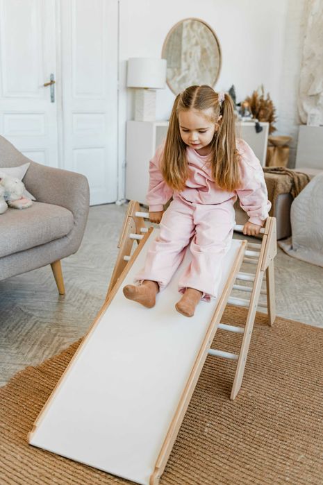 Ігровий комплекс Монтессори|Трикутник Піклер + Арка Білий