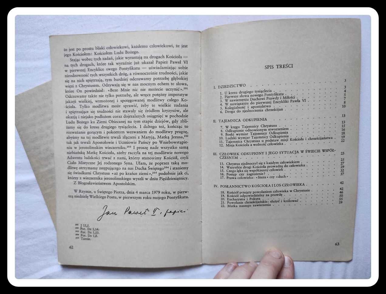 Encyklika Redemptor Hominis Jana Pawła II 1979 r.