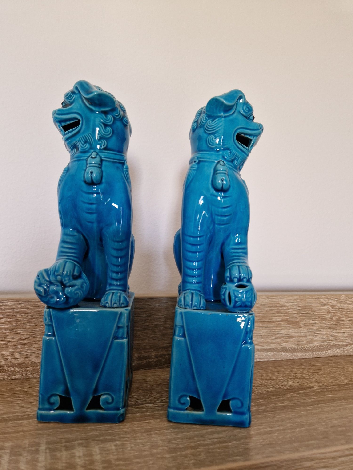 Cães de foo. Porcelana Oriental.