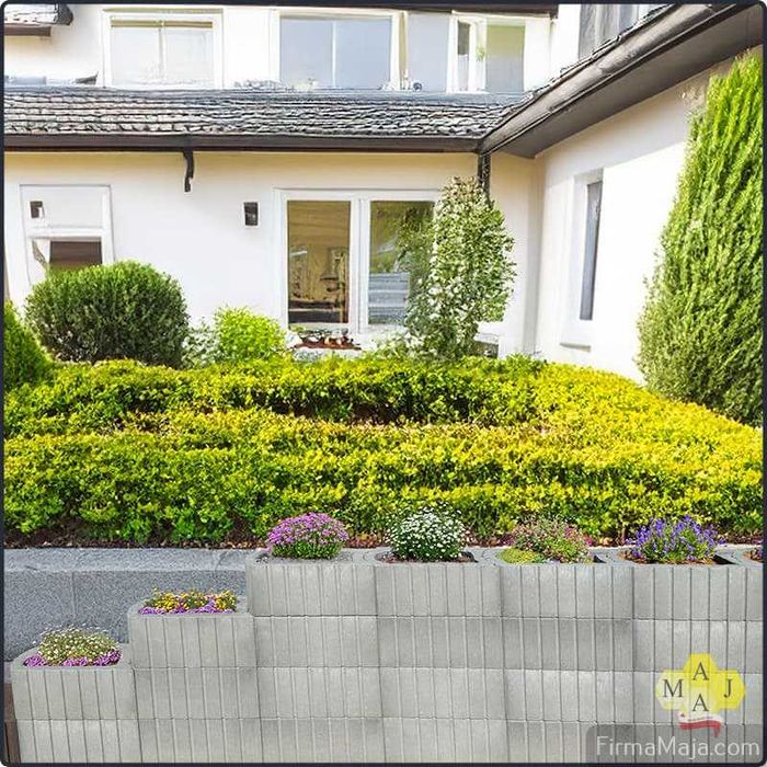 Gazony Łuska gładka masa. Bardzo wytrzymałe i estetyczne dostawa PL