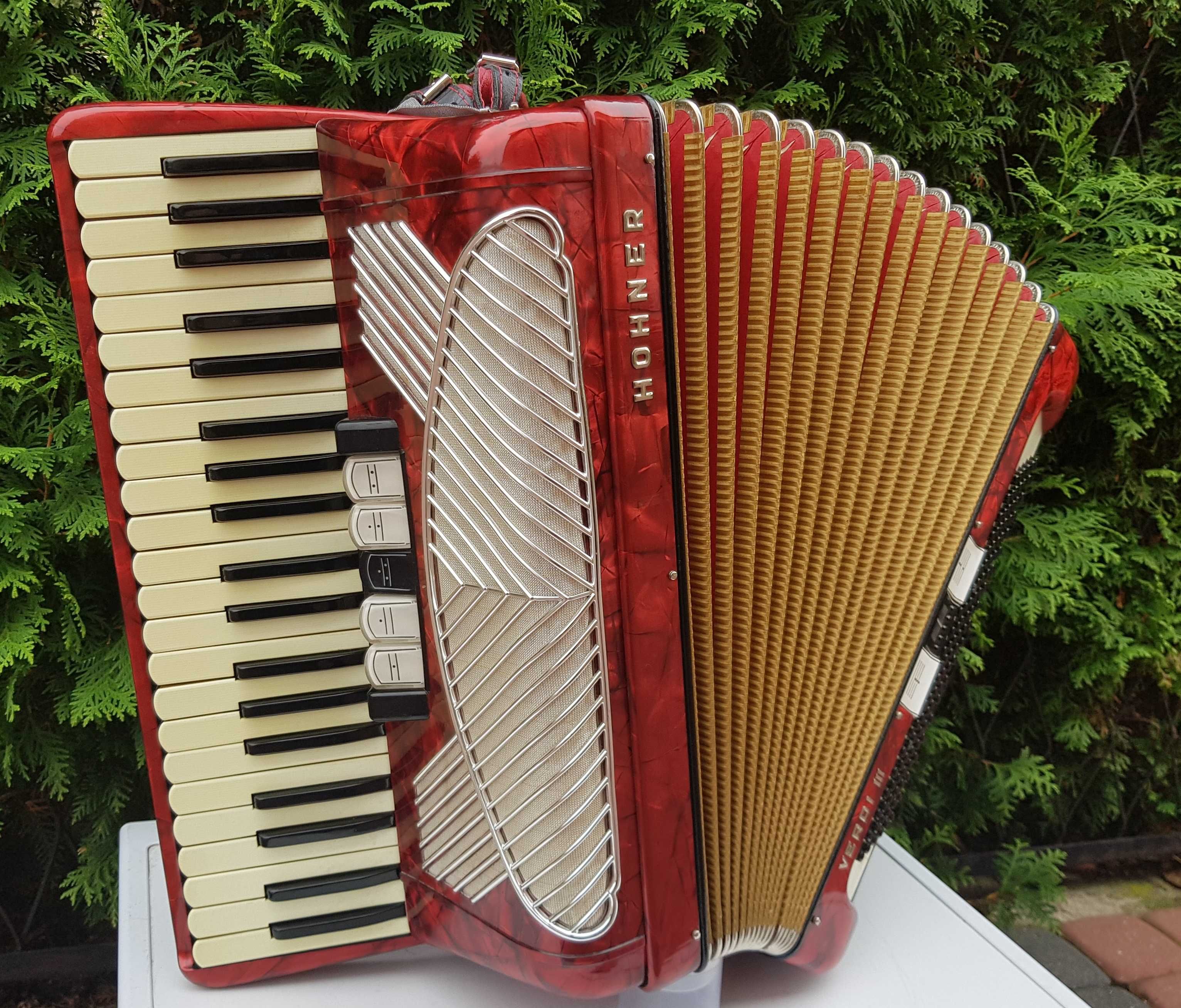 Akordeon Hohner VERDI III 120 Basów 3/5Ch Super