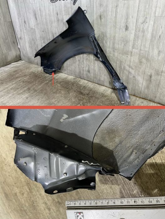 Крыло переднее правое Renault Duster ( 2017 - 2024 г. ) 631006076R