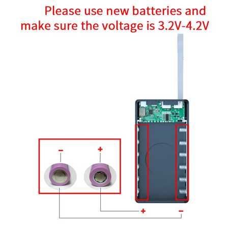 Bateria powerbank caixa carregador dupla usb display lcd