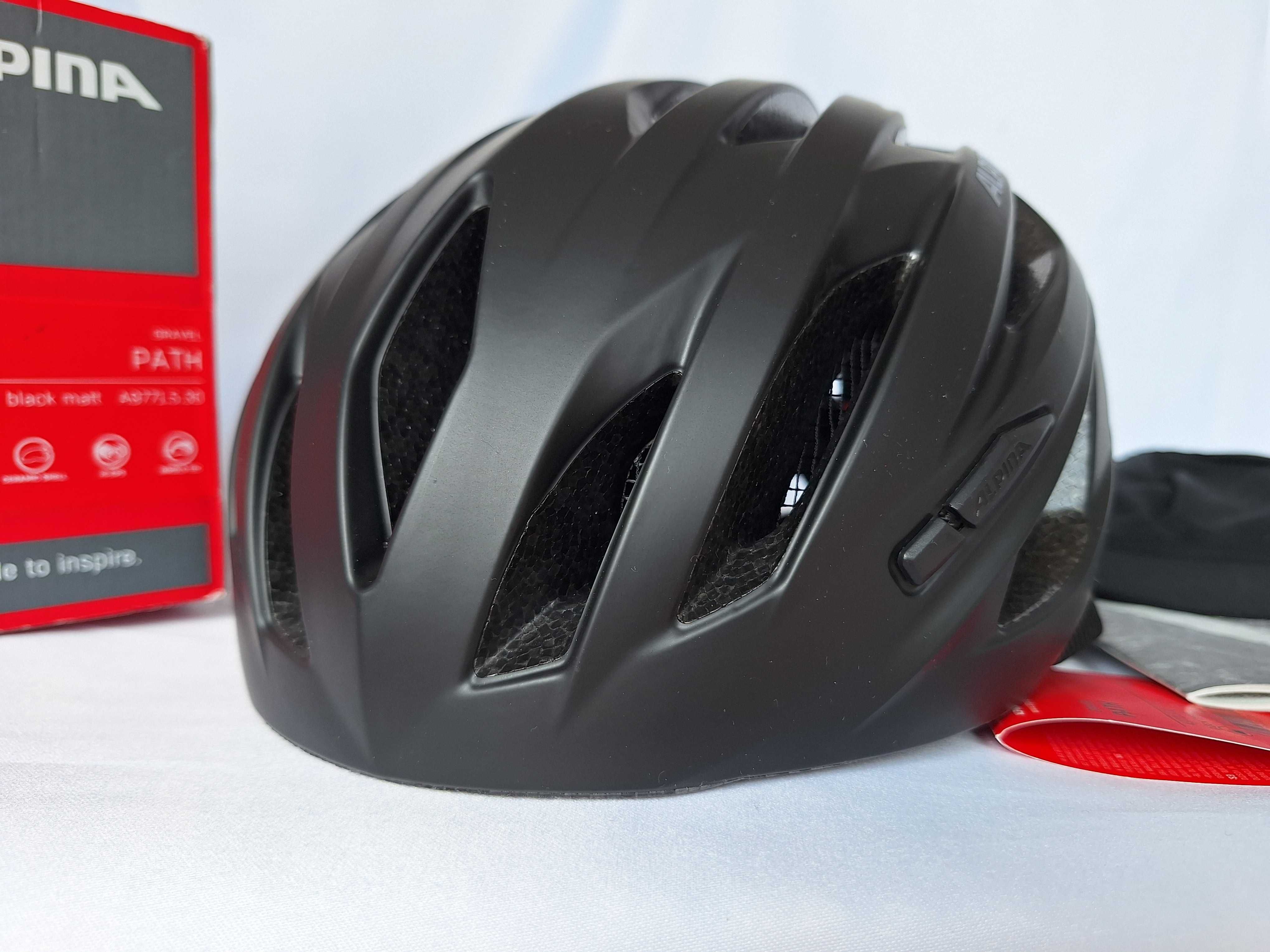 Kask rowerowy Alpina Path Black Matt L/XL 58-63cm