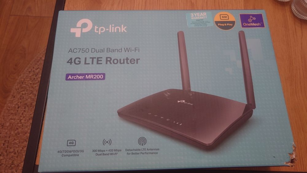 Router TP-link MR-200 4G LTE Gwarancja