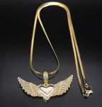 Colar Angel Stainless Steel Novo
