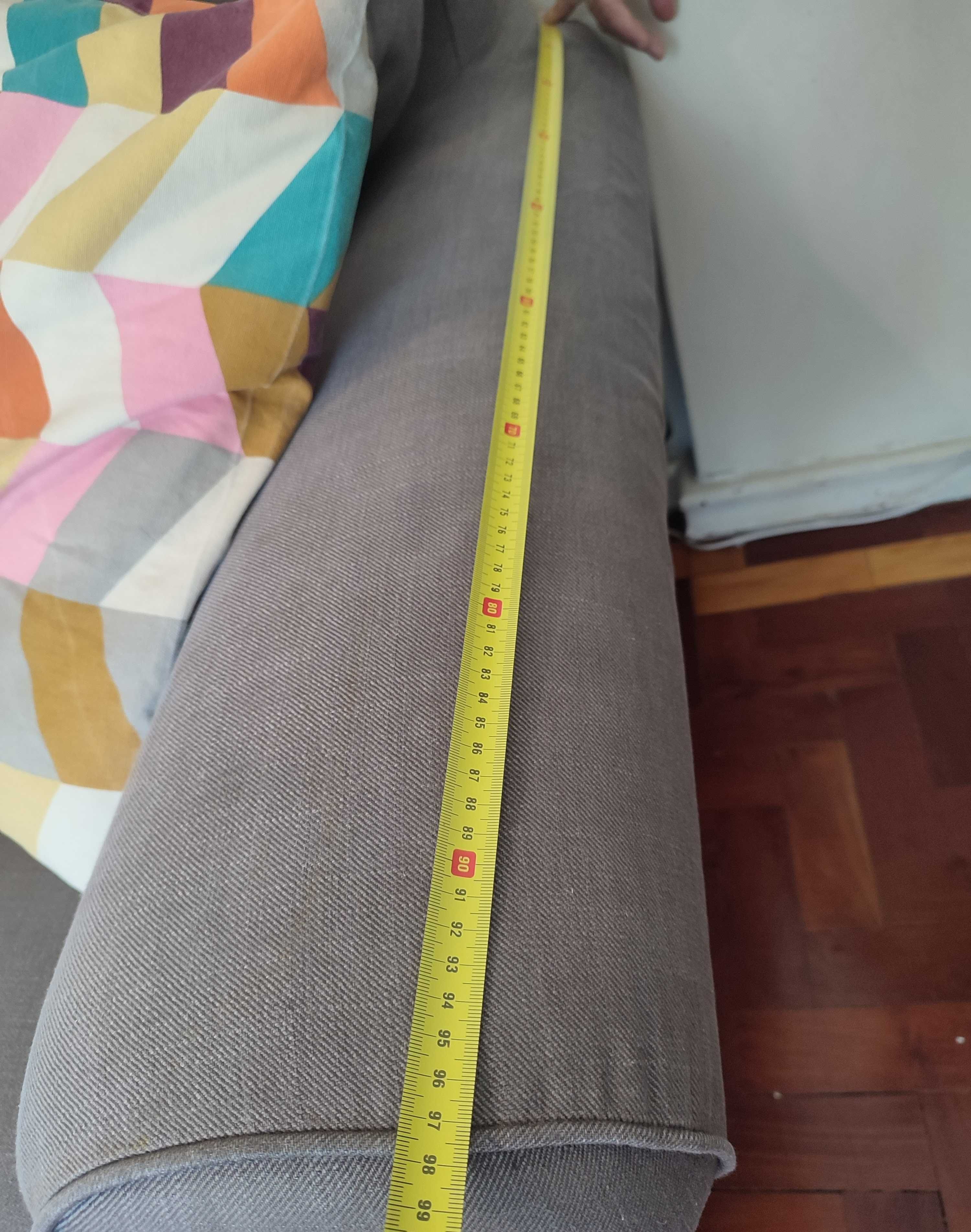 Sofá-cama IKEA EKTORP PIXBO 3 lugares – cinzento – ótimo estado