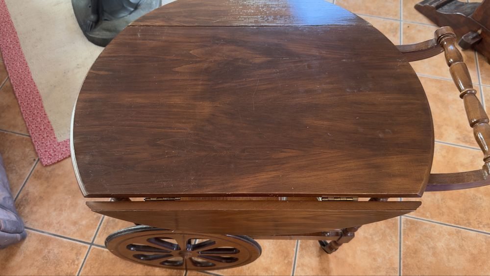 Mesa carrinho Clássica “BOM ESTADO”