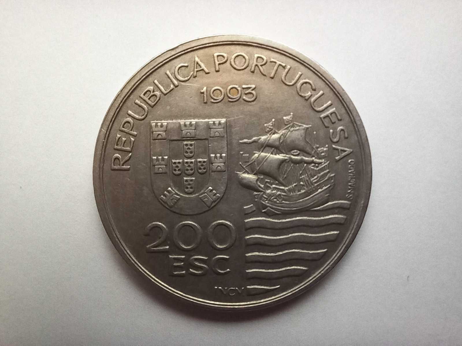 Portugal 200 escudos, 1993 - Enviados Daimios Kiushu