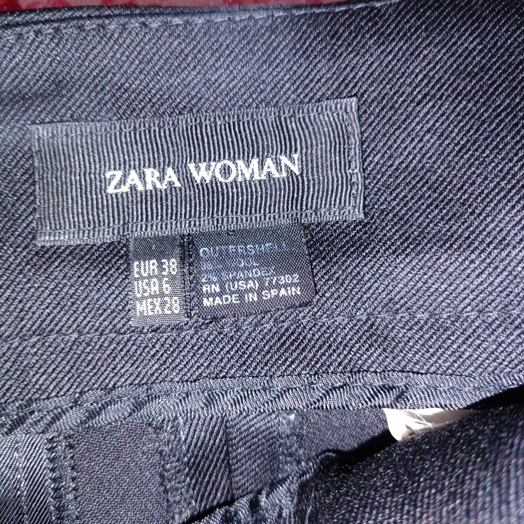 Spodnie damskie Zara kant