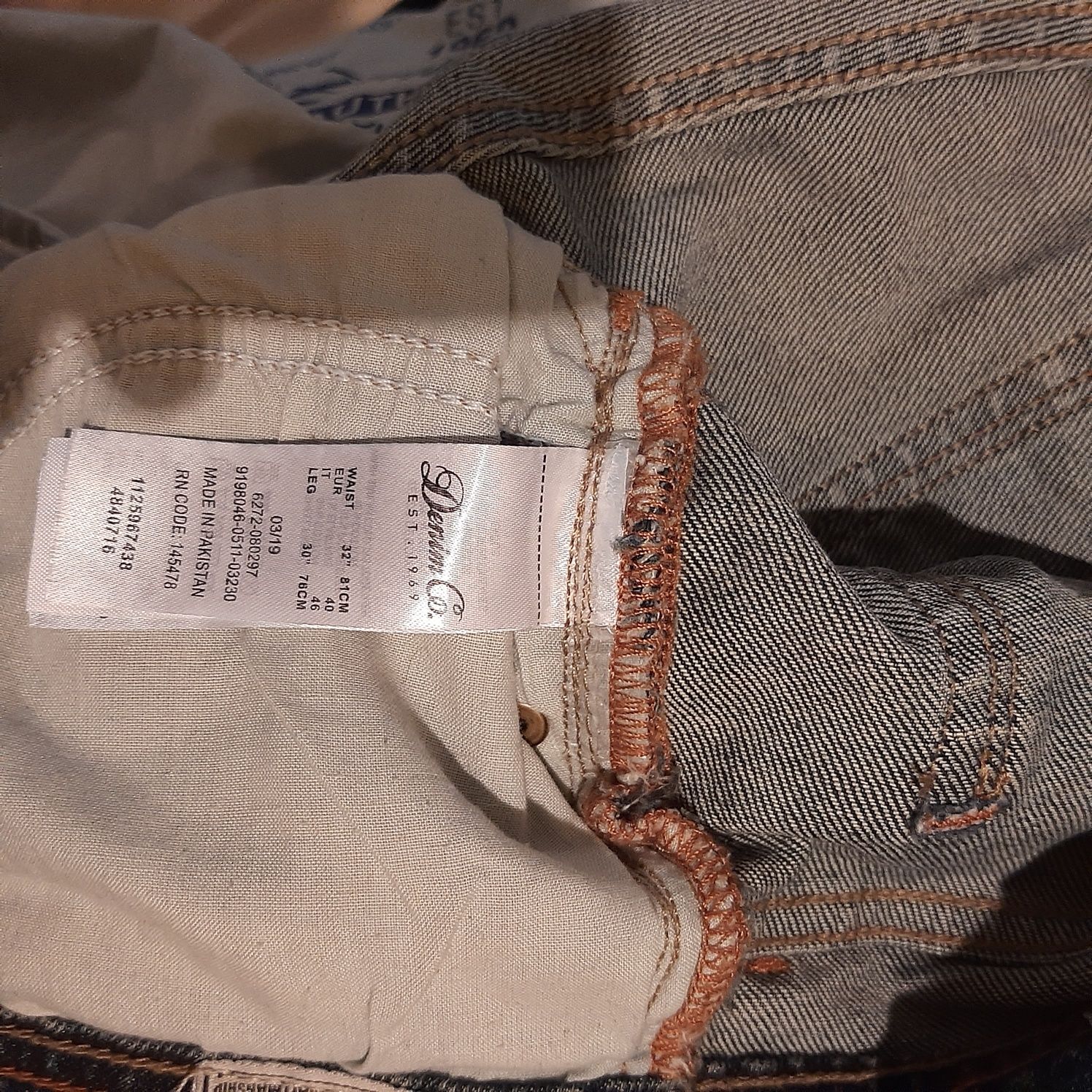 Продам оригинальные джинсы фирмы «Denim Co.» Пакистан.
