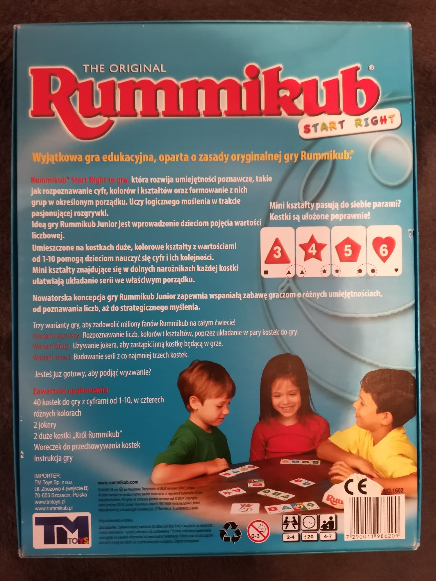 Rummikub Junior gra