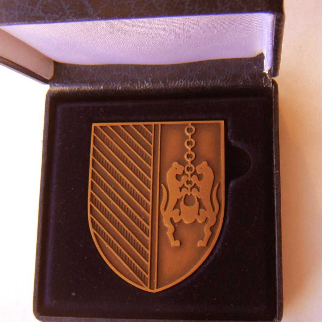 Medalha de Bronze Educação Escola Colégio S. João de Brito em Estojo
