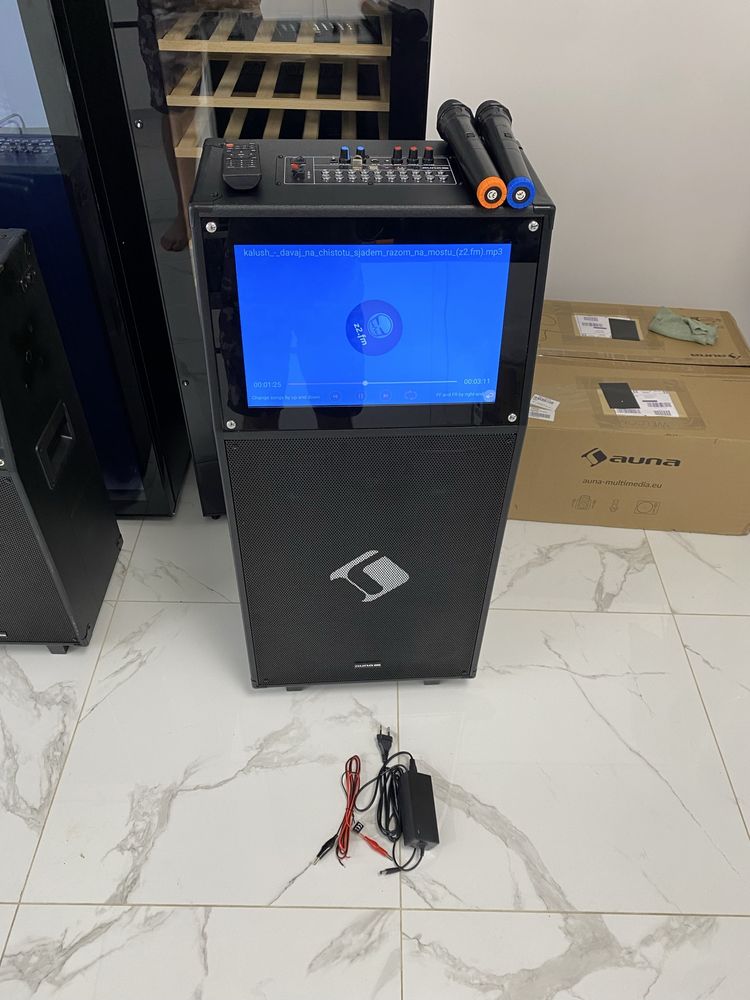 Мобільна блютуз колонка wifi з Німеччини Auna Pro KTV 10034612
