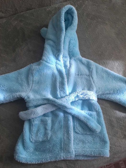 Детский махровый халат на мальчика