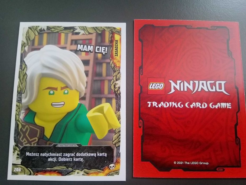 Lego ninjago  karta seria 6