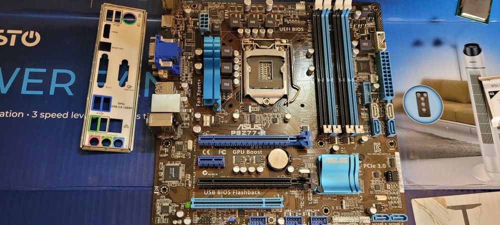 TOP материньська плата S1155 ASUS P8Z77-M повністью справна !