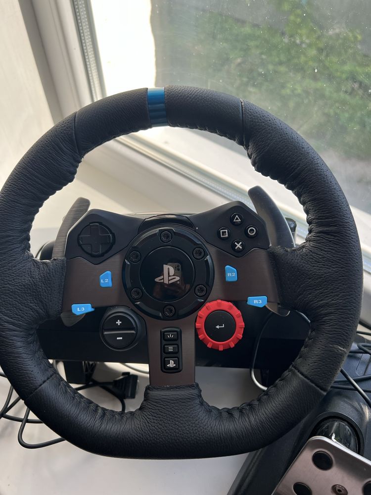 Руль Logitech G-29 з педалями та шифтером КПП