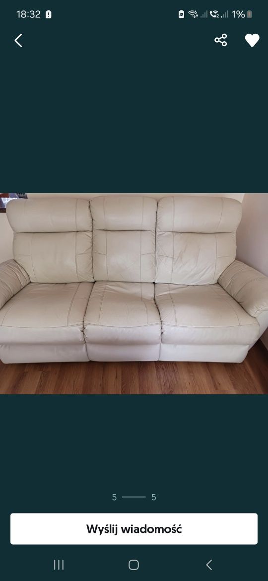 Sprzedam kanapę, sofę relax