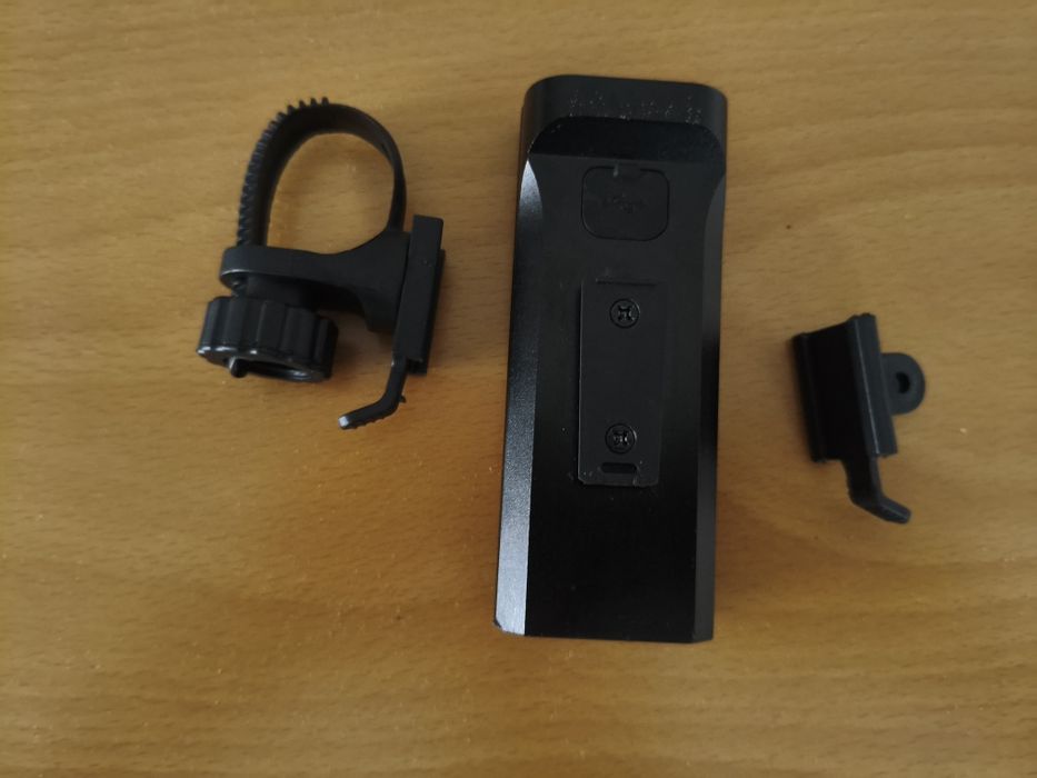 Luz bicicleta com função powerbank