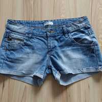 Spodenki jeansowe  krótkie r L
