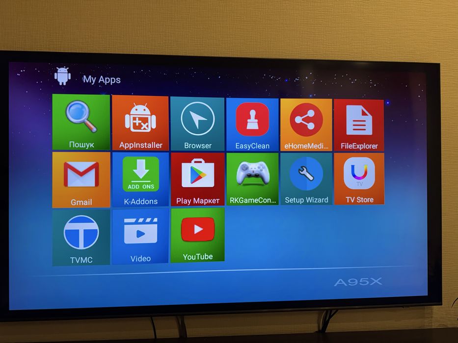 Телевізійна приставка A95X R1 Android смарт ТВ
