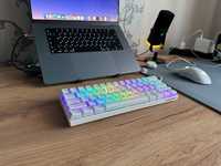 Механічна клавіатура Tezzare TK61 60% Hotswap Pudding Keycaps Gateron