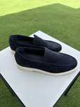 Mocassins Zara azul escuro