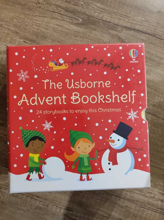 The Usborne Advent Bookshelf kalendarz adwentowy z książkami