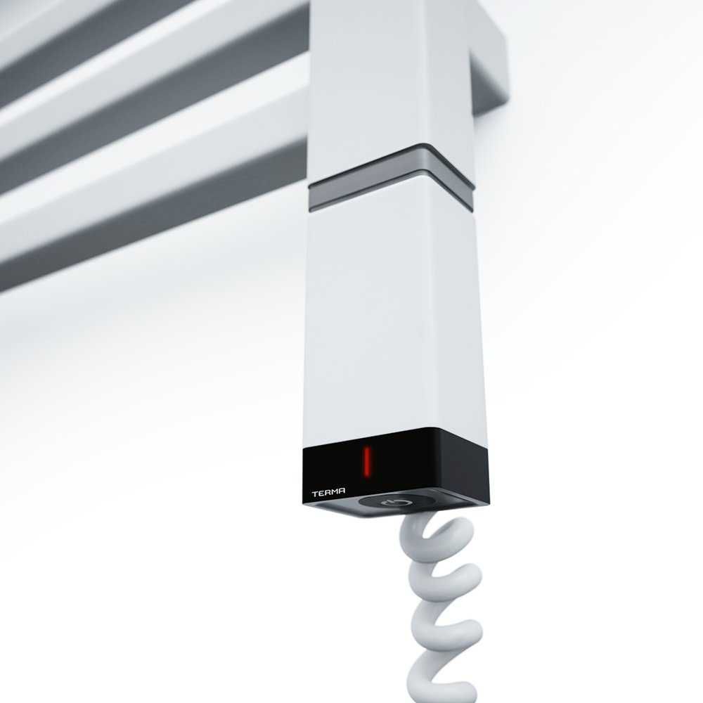 Grzejnik łazienkowy TERMA City One wodno-elektryczny 1000W biały