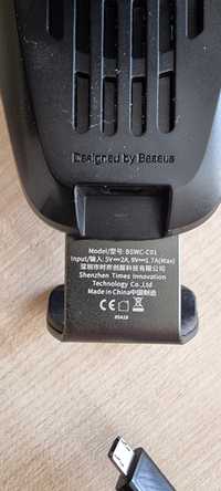 Автомобильный держатель для телефона с беспроводной зарядкой Baseus