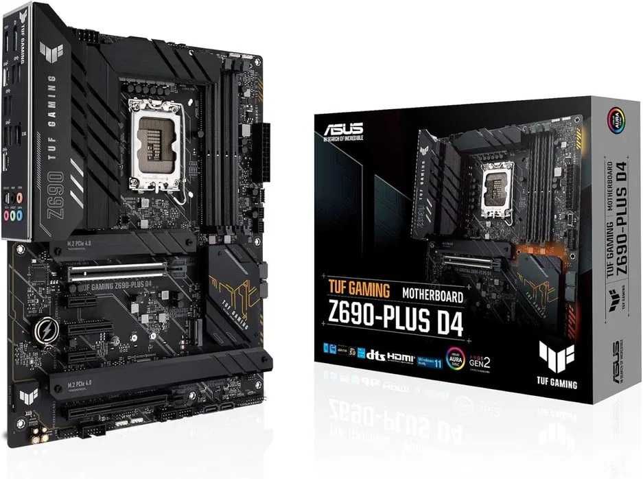 Материнська плата ASUS TUF Gaming Z690-PLUS D4 LGA 1700 ATX PCIe 5.0