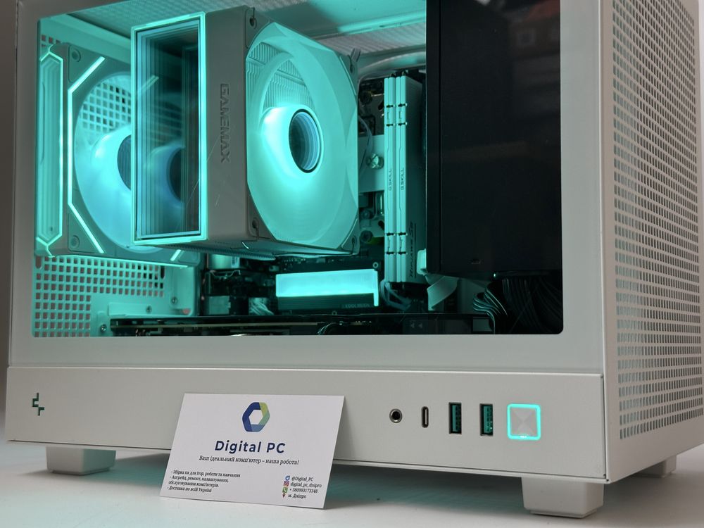 ‼️Ігровий пк Mini-ITX 4060ti r5 7500f 32ddr5 Wi-fi-6e