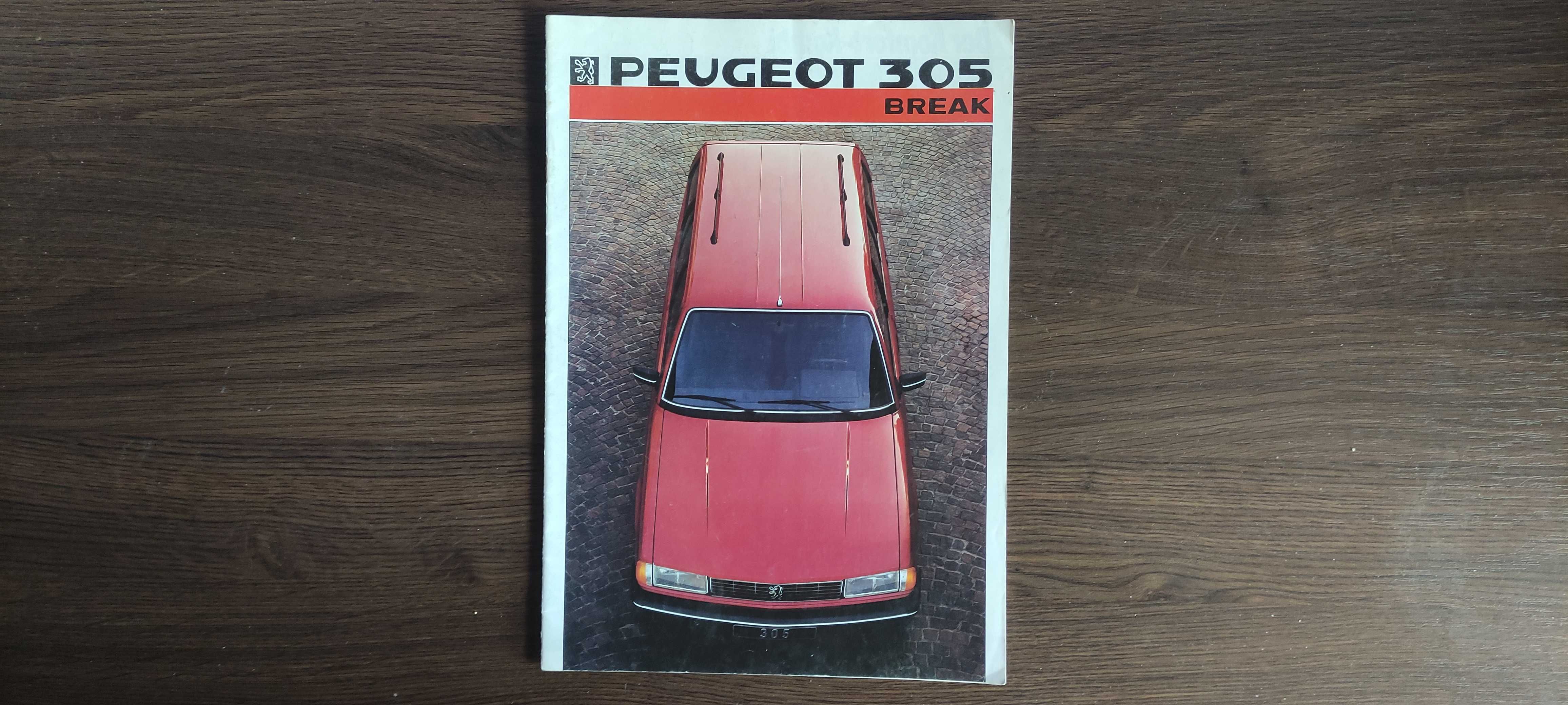 Prospekt Peugeot 305 Break