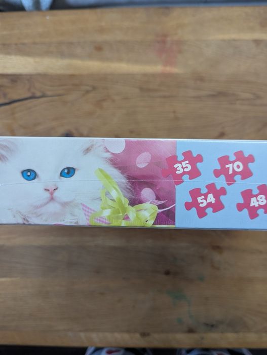 Puzzle kotki 4w1 NOWE