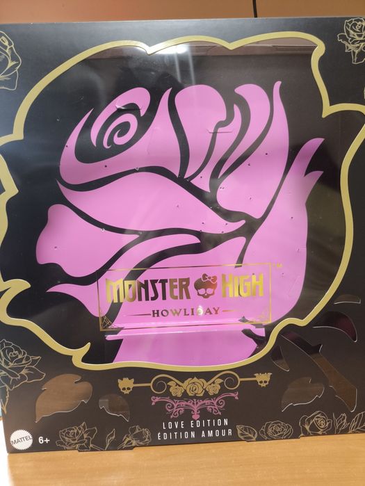 Ляльки Монстр хай Howliday Love Edition Draculaura & Clawd Wolf