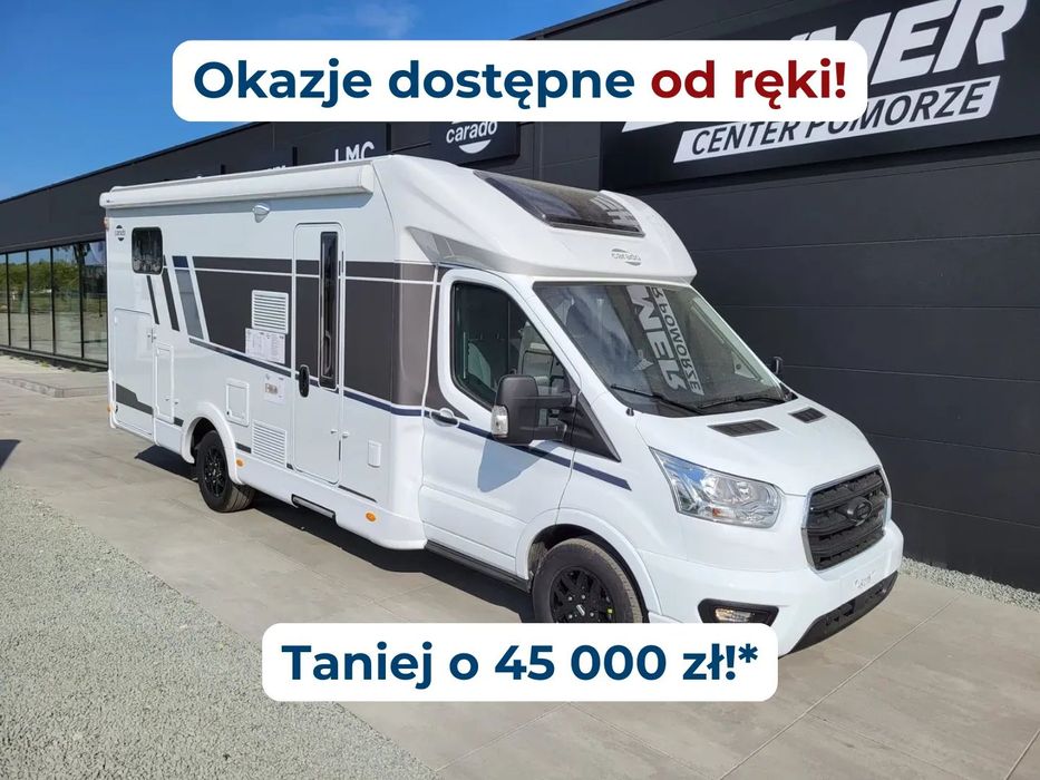 Carado T 447 Edition24  - NOWY, 4OS, DMC 3500kg, FV23%, Hymer Center Pomorze, Automat