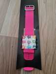Nowy zegarek komplet STAMPS z tarczą Summer Field i paskiem Hot Pink